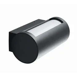 HEITRONIC LED Außenwandleuchte TIMOR, eckig, IP65, 13W 3000K 1000lm, drehbar, anthrazit HEI-500739