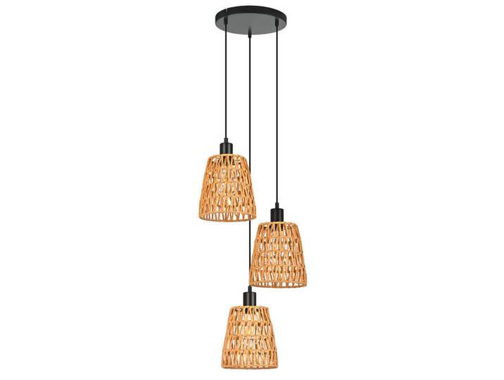 Nettlife Pendelleuchte Bailey Ⅲ 25/25/120 cm, Schwarz, Metall, E27, 25x120x25 cm, Lampen & Leuchten, Innenbeleuchtung, Hängeleuchten, Pendelleuchten