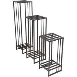 BLUMENTISCHSET PFLANZSTÄNDER TEYA, 3ER-SET