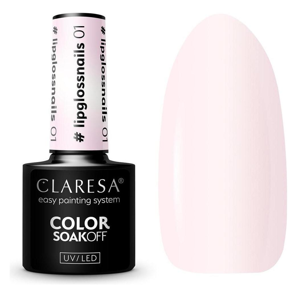 Claresa Hybrid Nagellack Lipglossnails 01 (01, Gel-Effekt Nagellack, UV-Gel Lack) (46359471)