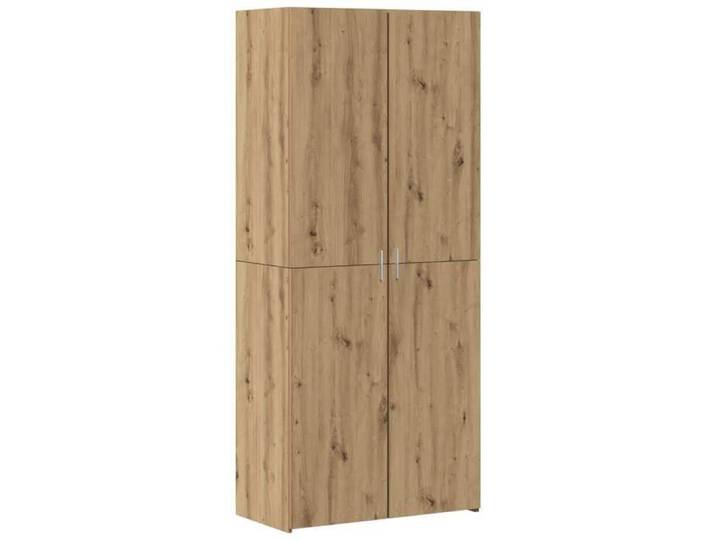 NEW 2026  Haut Armoire lot de 2 moderne BUFFET HAUT Chêne artisanal 80x42x185 cm L1760