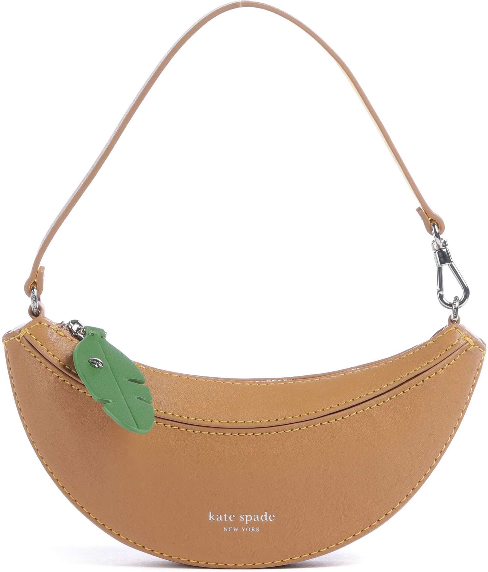 Kate Spade New York Wink Schultertasche aus Leder, braun