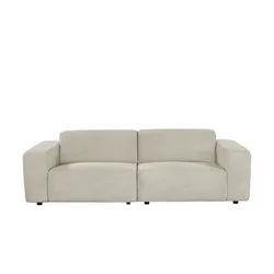 Primo Einzelsofa aus Cord Sani ¦ beige ¦ Maße (cm): B: 243 H: 72 T: 105.0