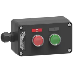 Schneider Electric XAWG210EX ATEX-TASTERSTATION (ISOLIERT) 1 GRÜNER STARTTASTER UND 1 ROTER STOPPTASTER