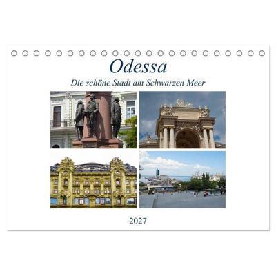 Odessa- Die schöne Stadt am Schwarzen Meer (Tischkalender 2027 DIN A5 quer), CALVENDO Monatskalender