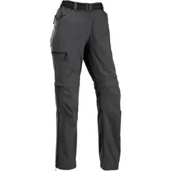 MAUL Damen Hose Montreal - T-Zipp off Hose elas, Größe 46 in Grau 08