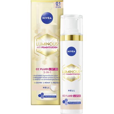 Nivea Luminous630 Anti-Pigmentflecken CC-Fluid LSF 30 Hell 40ml 40 ml Serum