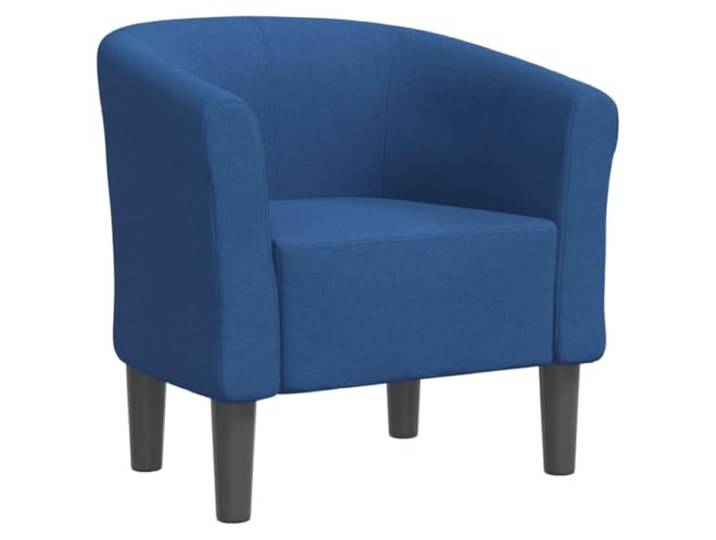 Heofavd Clubsessel Stoff Polstersessel Moderner Sessel Blau 70x56x68 cm