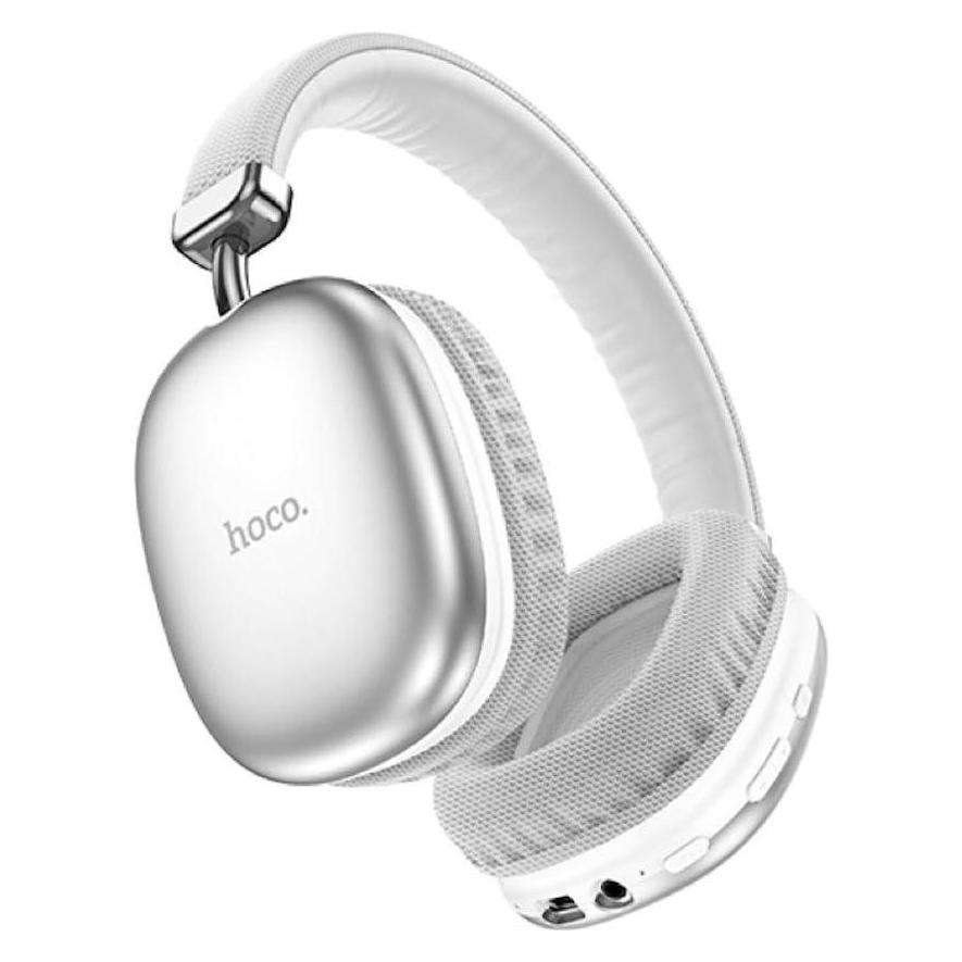 Hoco W35 Wireless Kopfhörer (40 h, Kabellos) (W35 silver)