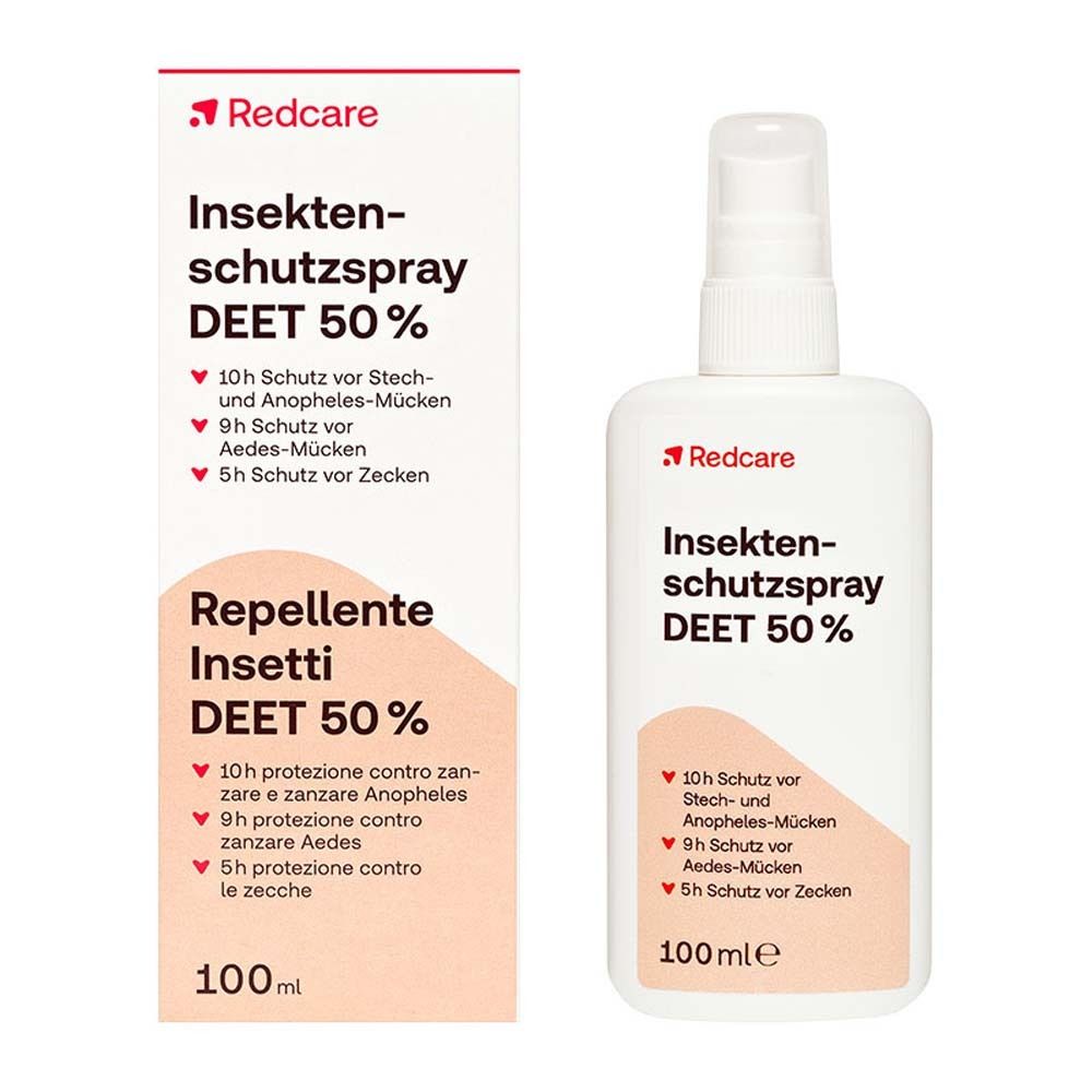 Redcare Insektenschutzspray Deet 50% 100 ml Dosierspray