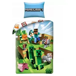 Minecraft: Bettwäsche - 140 x 200 cm