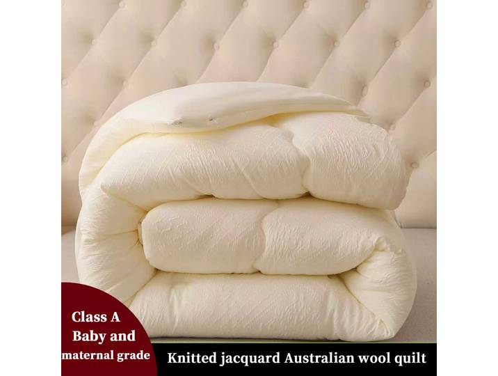 Nouvelle couette en laine australienne de classe A, couette d'hiver épaisse et chaude, noyau de couette domestique à chauffage rapide, couette quatre saisons