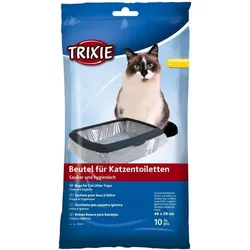 4x Trixie Katzentoilettenbeutel L, Katzenklo Zubehör