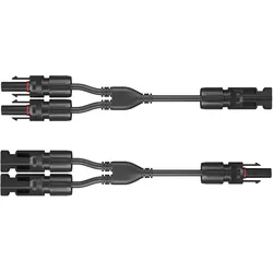 DJI Parallel cable for Power MC4 photovoltaic panels, Drohne Zubehör, Schwarz
