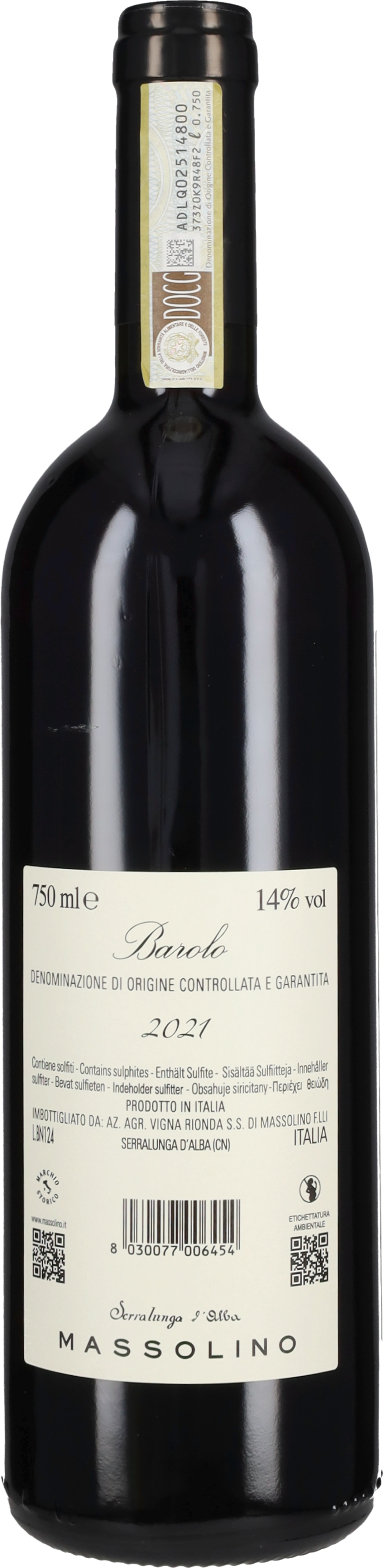 Barolo Massolino 2022