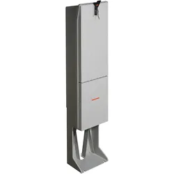 Hager ZAL142P Verteilersäule, Baureihe 142, mit Montageplatte, 1420 x 320 x 225 mm