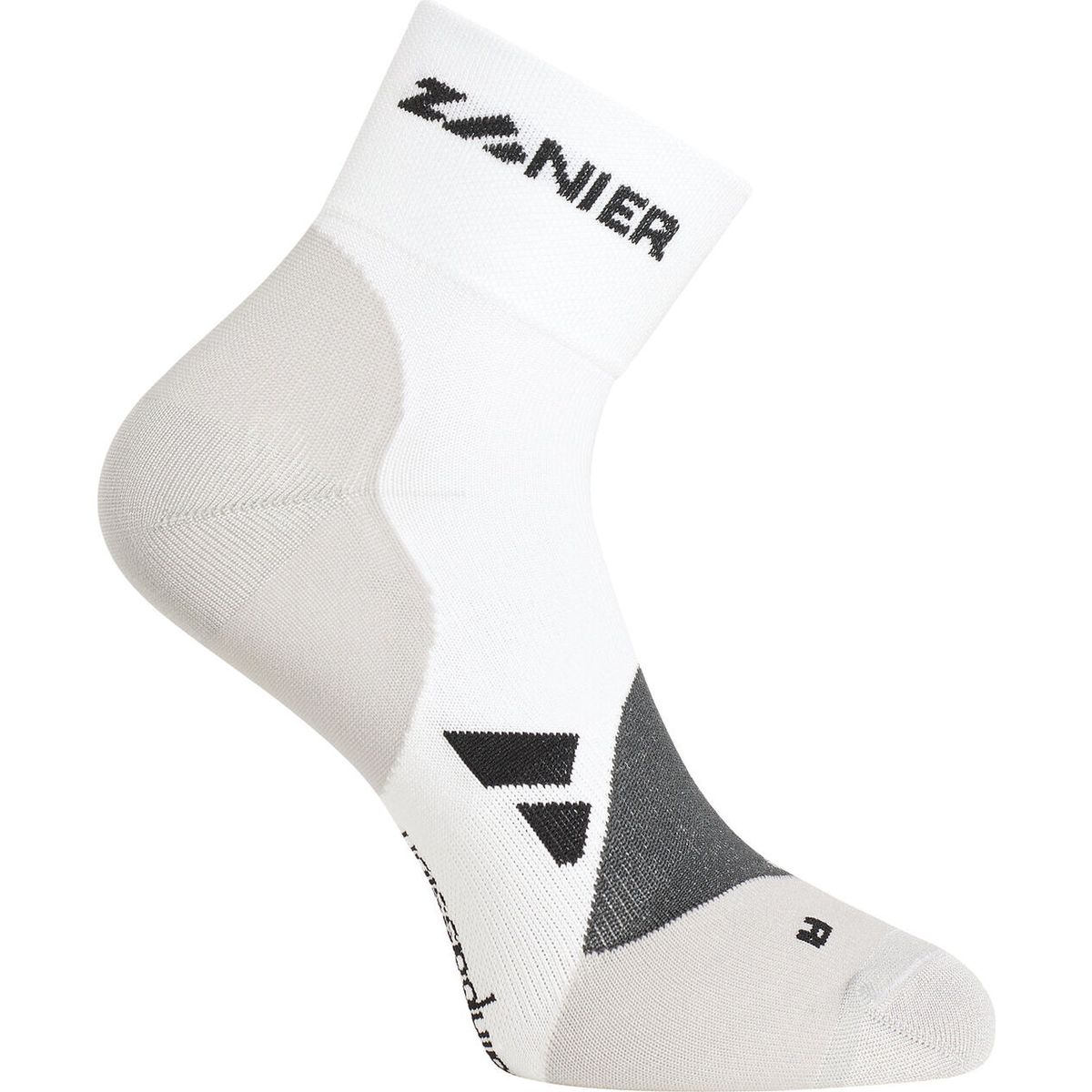 Zanier Double Pack Bike Socks weiss - weiss (1010) L 57013-1010-L