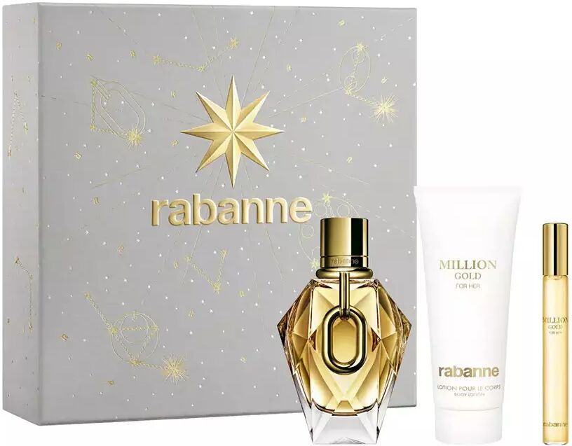 Rabanne Million Gold For Her 3-Piece Gift Set