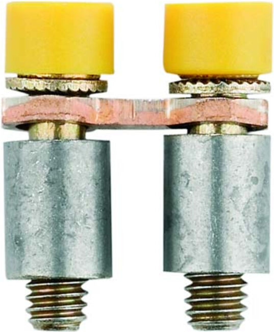 Weidmüller Connecteur transversal 2 pôles 24A Q 2 WDL2.5S (0455122)