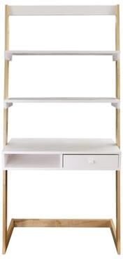 American Trails Freestanding Ladder Desk with Drawer with Solid American Hardwood