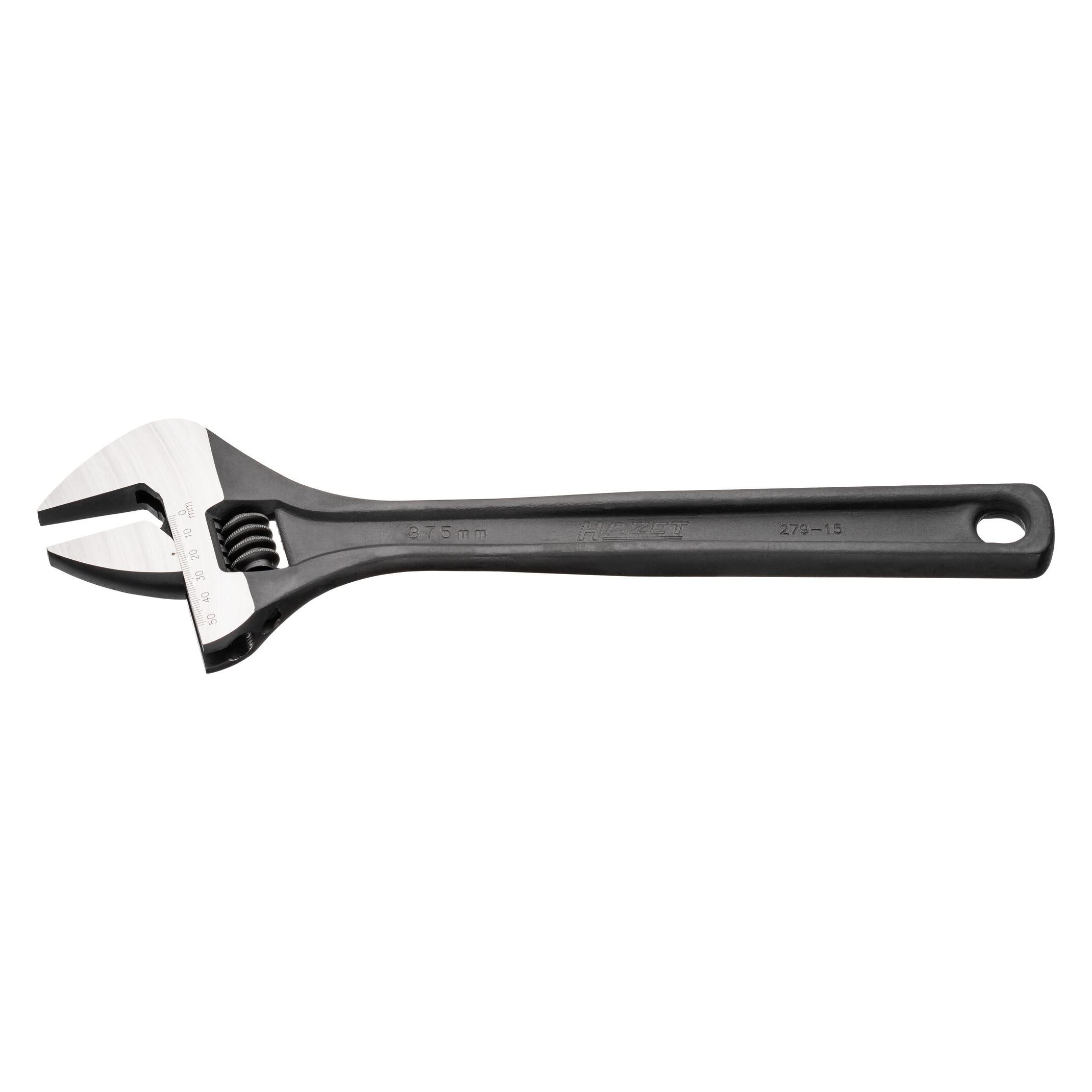 Hazet Einmaulschlüssel verstellbar 279-15 Aussen Sechskant Profil (43 mm) (279-15)