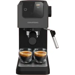 GRUNDIG Siebträgermaschine KSM 4330 - schwarz