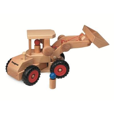 Fagus 10.47 - Radlader, Bagger, Holzspielzeug