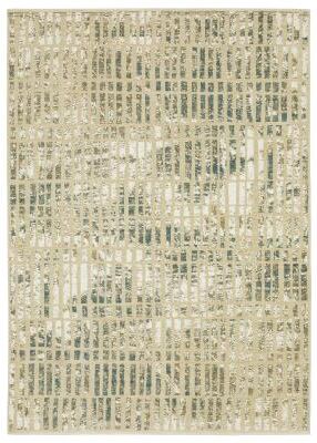 Style Haven Raphael Gridwork Beige/ Blue Mixed-Pile Rug