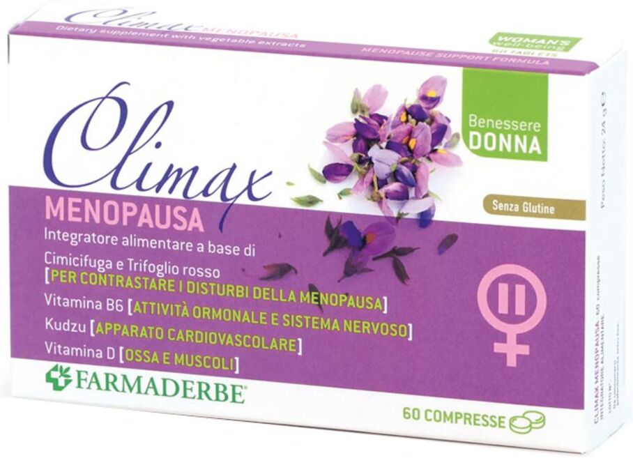 FARMADERBE Srl Climax Menopausa, 60 compresse