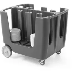 HENDI Tellerwagen, AmerBox, 930x720x(H)785mm