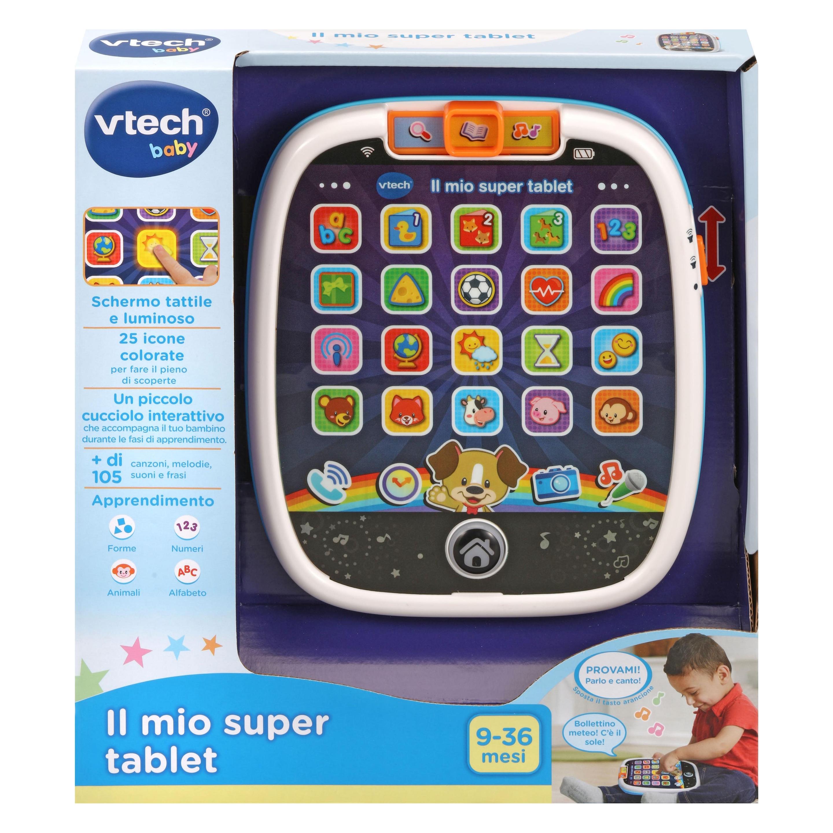 VTech Mein erstes Lichttablett Berühren und entdecken (Italienisch, 1 - 3 Jahre) (80-602907)