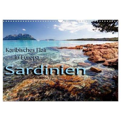 Sardinien / CH-Version (Wandkalender 2026 DIN A3 quer), CALVENDO Monatskalender