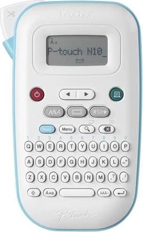 Brother PT-N10 Thermische transferprinter Blauw Wit