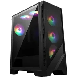 MSI MAG Forge 120A AIRFLOW Midi Tower Schwarz, Transparent