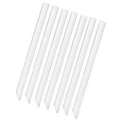 cwpack 200 MEHRWEG Strohhalme Bubble Tea Trinkhalme Plastik transparent  200*12 mm