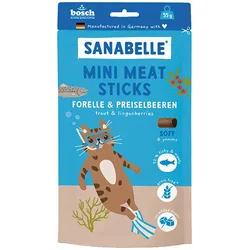 Sanabelle Mini Meat Sticks Forelle & Preiselbeeren 7x55 g