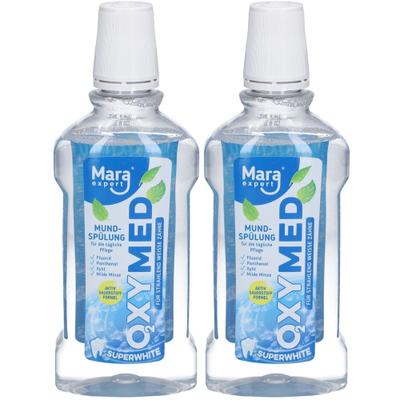 OxYMED MED Zahnspuel Aktiv x2 2x500 ml Mundwasser