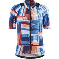 CRAFT ADV Endur Graphic Fahrradtrikot Damen 396007 - blaze/multi M