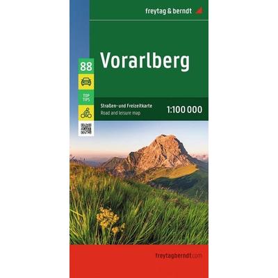 freytag & berndt Straßenkarte Vorarlberg 1:100.000, Sonstige von , KOMPASS Freytag & Berndt, 978-3-7079-2265-3
