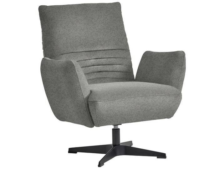 Dieter Knoll Sessel, Grau, Metall, 60x94x86 cm, Stoffauswahl, Wohnzimmer, Sessel, Sessel
