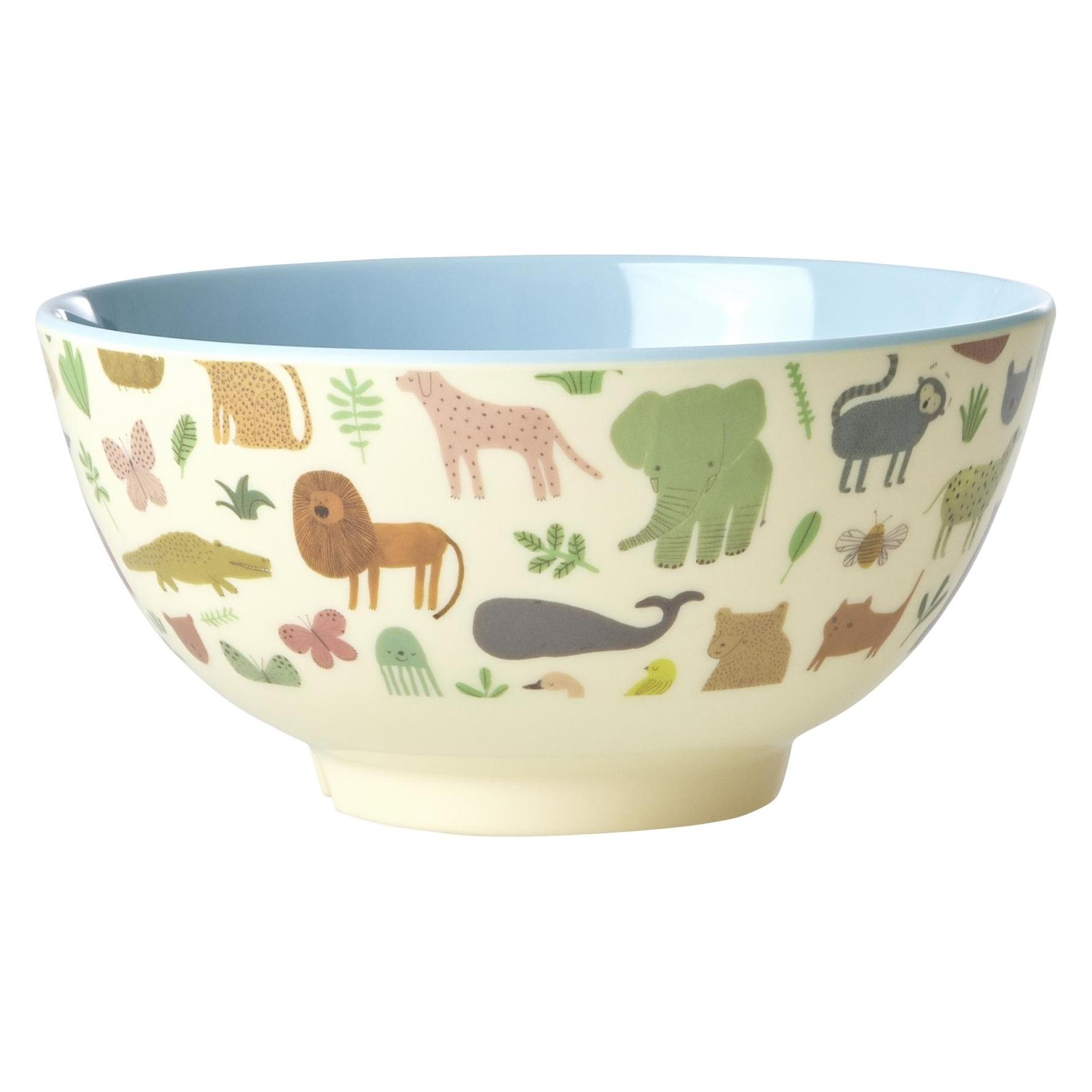 Rice Melamine Bowl with Print (MELBW-SWJUNMI)