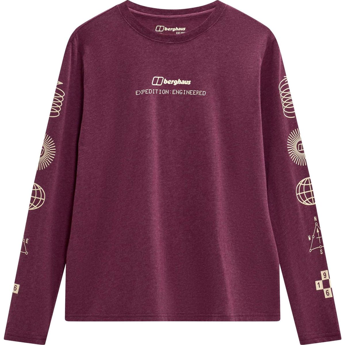 Berghaus Exped Essential LS TE chakra/pale chakra marl (C16VM) 16 4-A100041002-C16VM-16