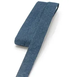 buttinette Schrägband "Jeans", indigo, Länge: 5 m