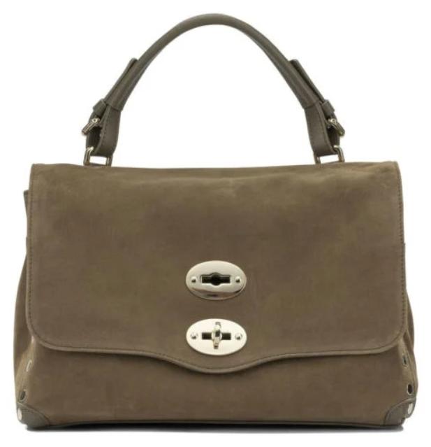 ZANELLATO - Kleine Handtasche aus Leder, grün - UNI