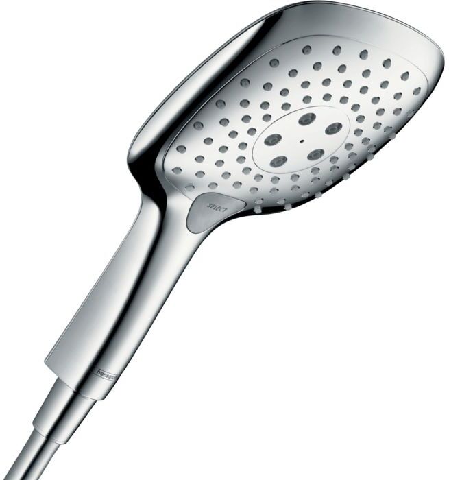 Hansgrohe Raindance Select Handbrause 26550000 E 150 3jet, chrom, DN 15 Brausekopf Ø 150 mm