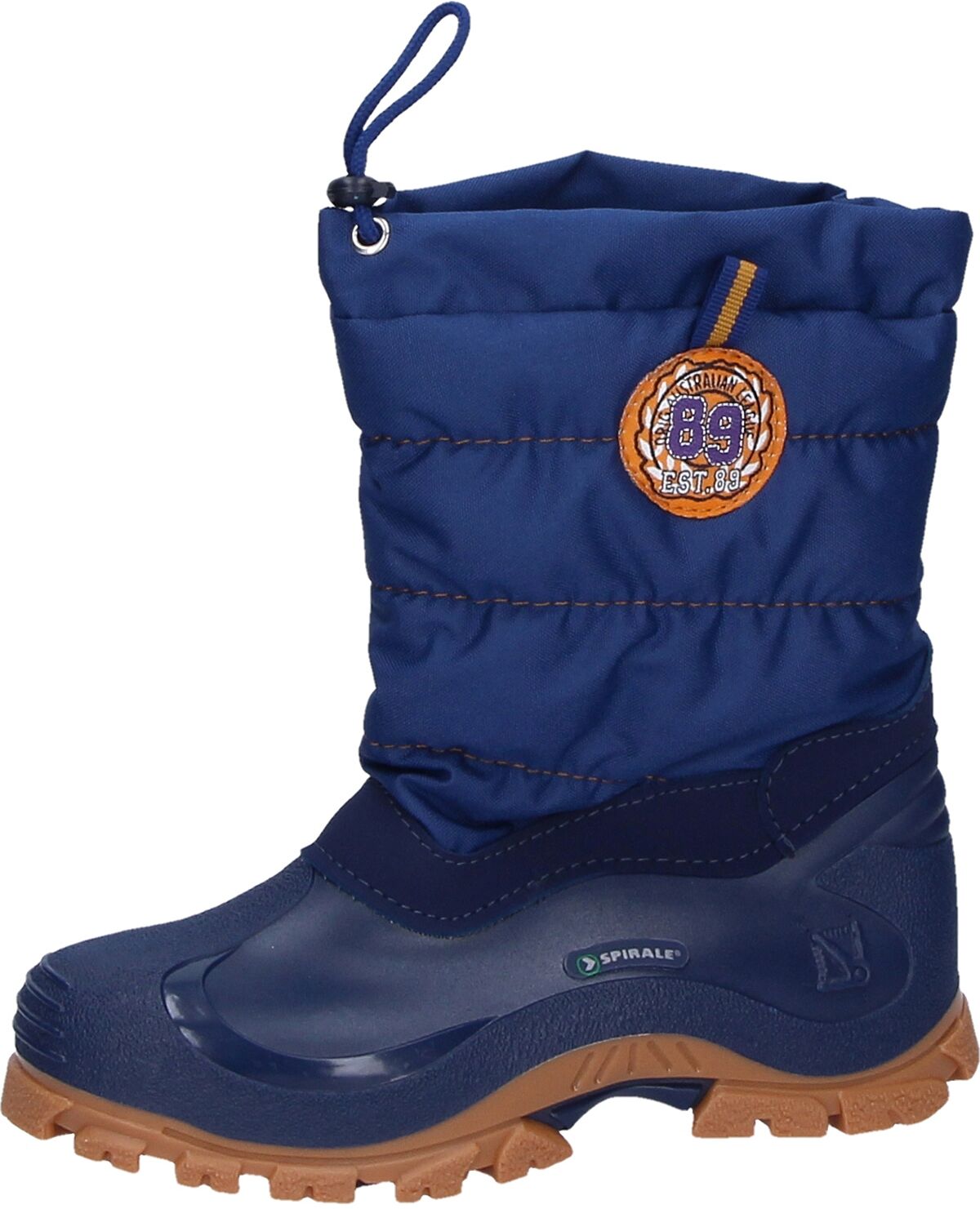 Gummistiefel SPIRALE "Eric", Jungen, Gr. 21, blau, Obermaterial: 100% Polyurethan PU., Schuhe Gummistiefel