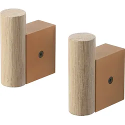 Attach Wandhaken orangefarben 2 St.