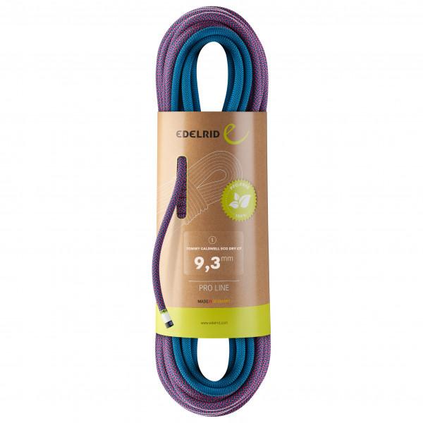 Edelrid - Tommy Caldwell Eco Dry CT 9,3 mm - Einfachseil Länge 60 m bunt