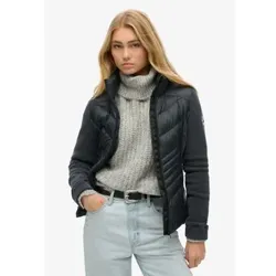 Superdry für Damen. W5011822A Storm Fleecejacke navy (XS), Lässig, Recyceltes Polyester, Nachhaltig, Marine
