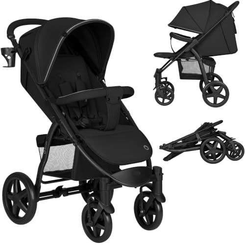 Lionelo Annet Plus Kinderwagen, Lichtgewicht Buggy voor 0 tot 4 jaar (tot 22 kg)